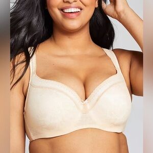 Cacique Modern Lace Covered Balconette